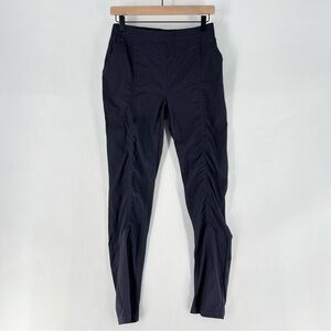 Indyeva Matkailu HV II Womens Pants Ruched Lightweight Pull‎ On Deep Well Navy